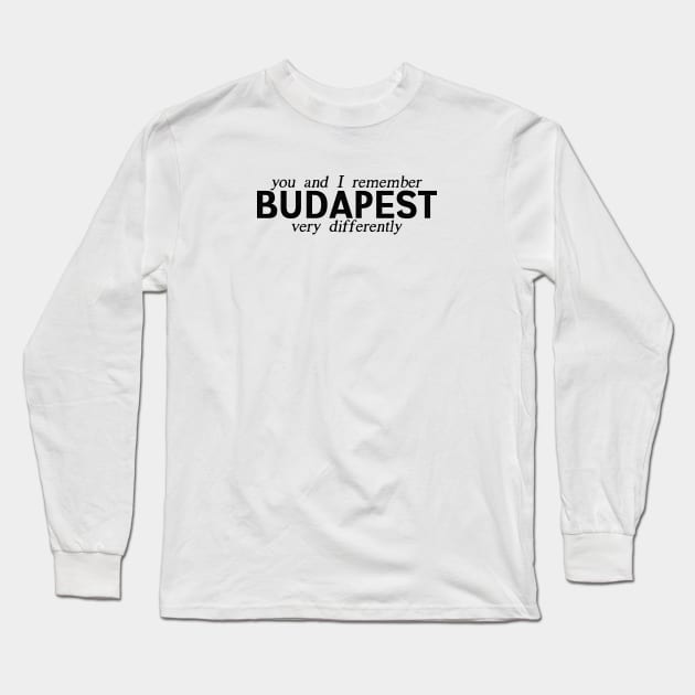 Budapest II Long Sleeve T-Shirt by beunstoppable